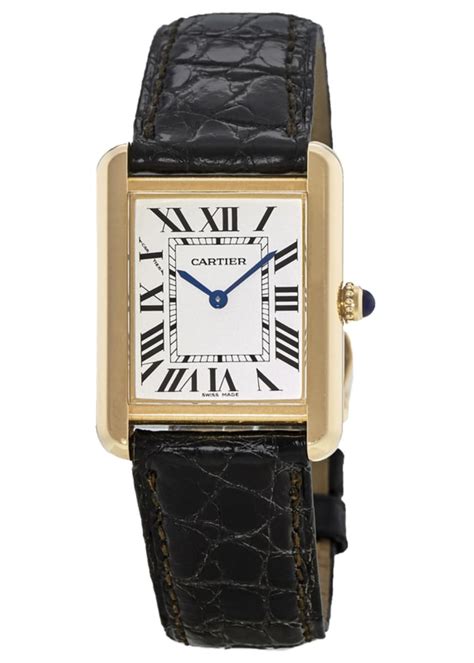 cartier tank women|pre owned cartier tank solo.